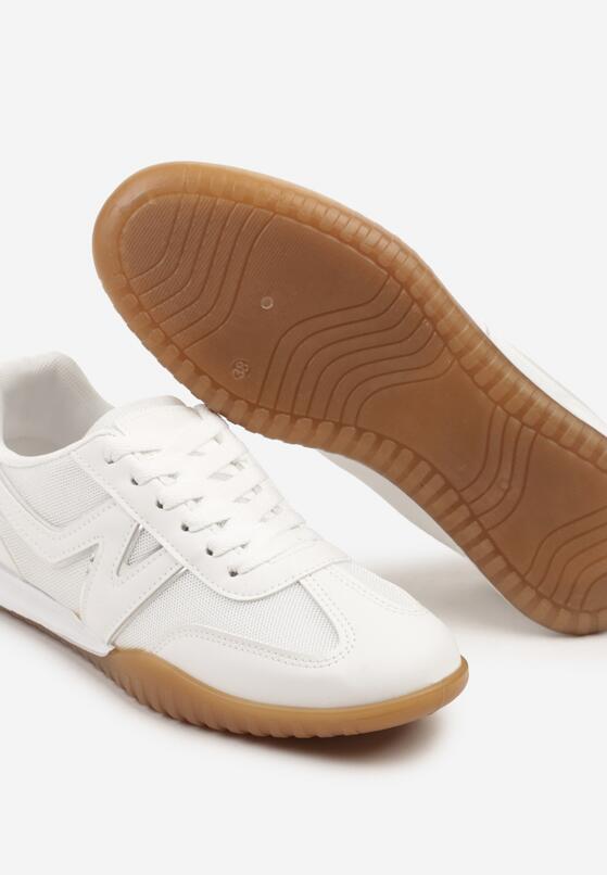 Białe Sneakersy w Stylu Kultowych Tenisówek Tultia 6