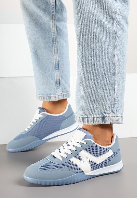 Niebieskie Sneakersy w Stylu Kultowych Tenisówek Tultia 1