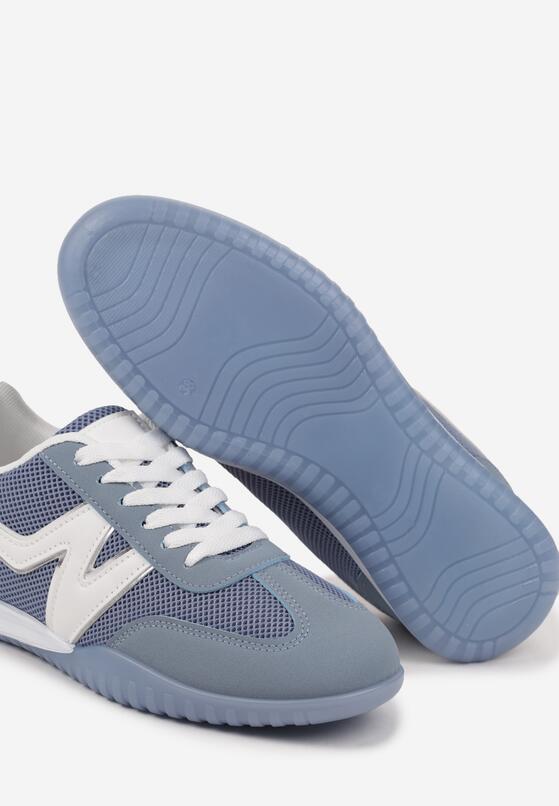 Niebieskie Sneakersy w Stylu Kultowych Tenisówek Tultia 6