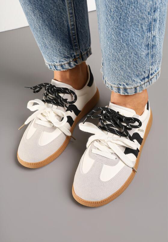 Sneakers Bej cu negru 3