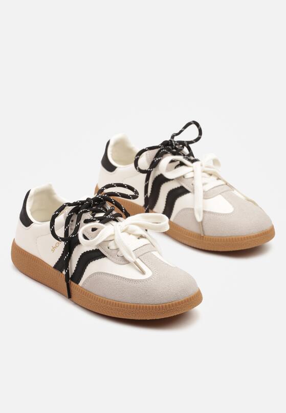 Sneakers Bej cu negru 5