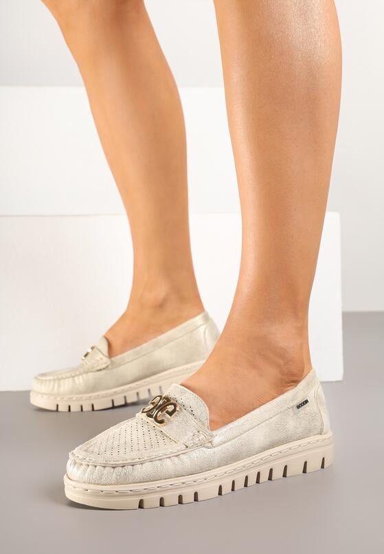 Pantofi casual Aurii 2