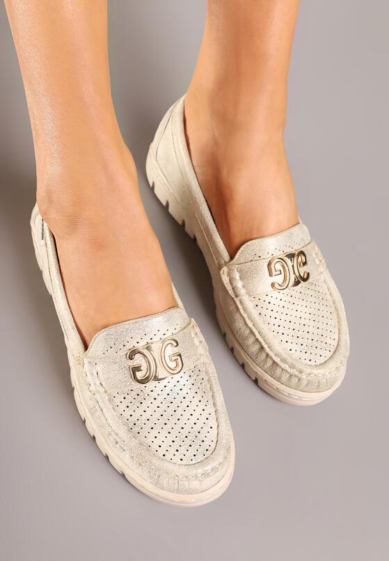 Pantofi casual Aurii 3