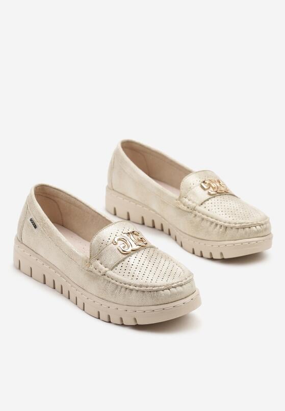 Pantofi casual Aurii 5