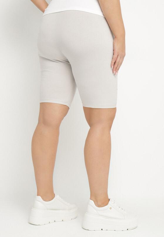 Pantaloni scurți Gri deschis 3