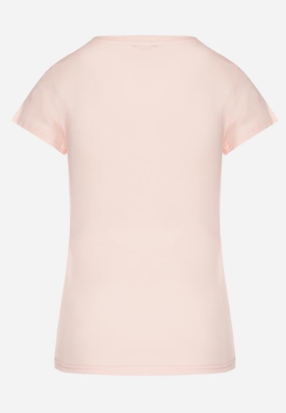 T-shirt Roz deschis 7