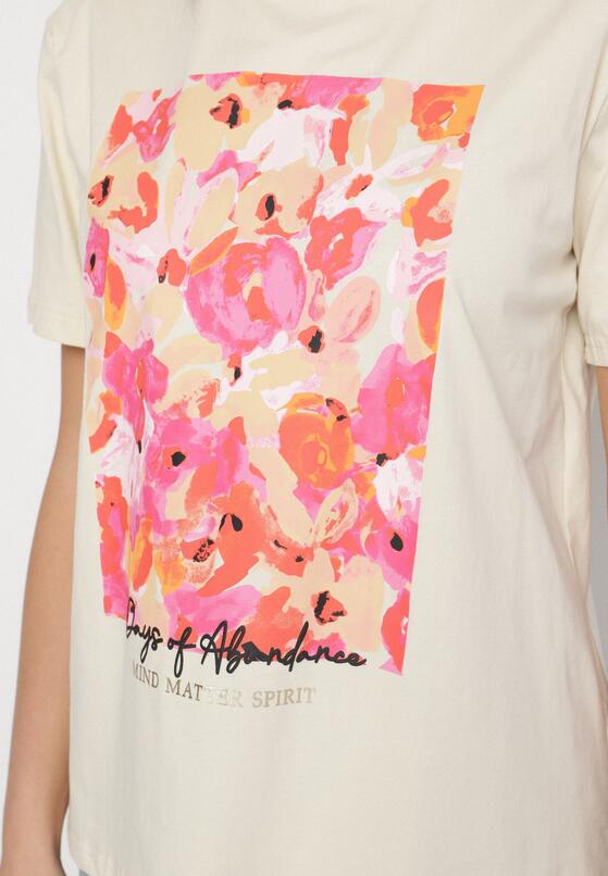 T-shirt Bej deschis 5