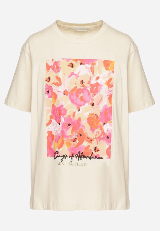 T-shirt Bej deschis 6
