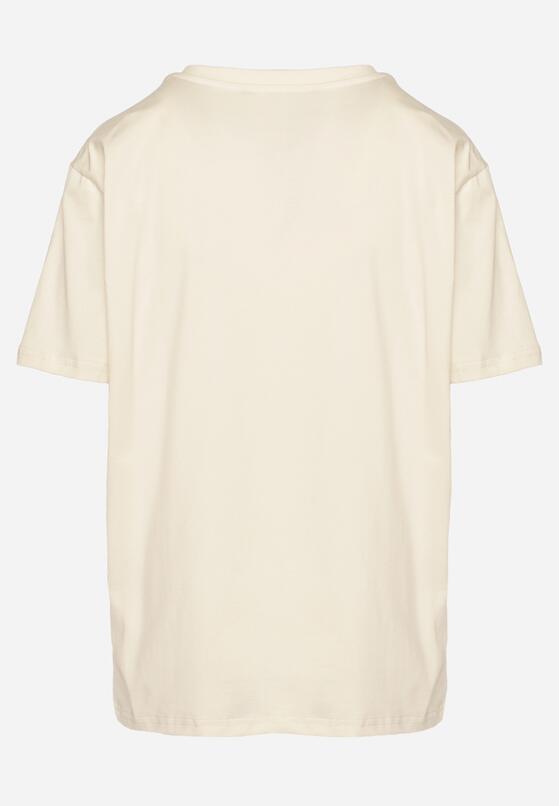 T-shirt Bej deschis 7