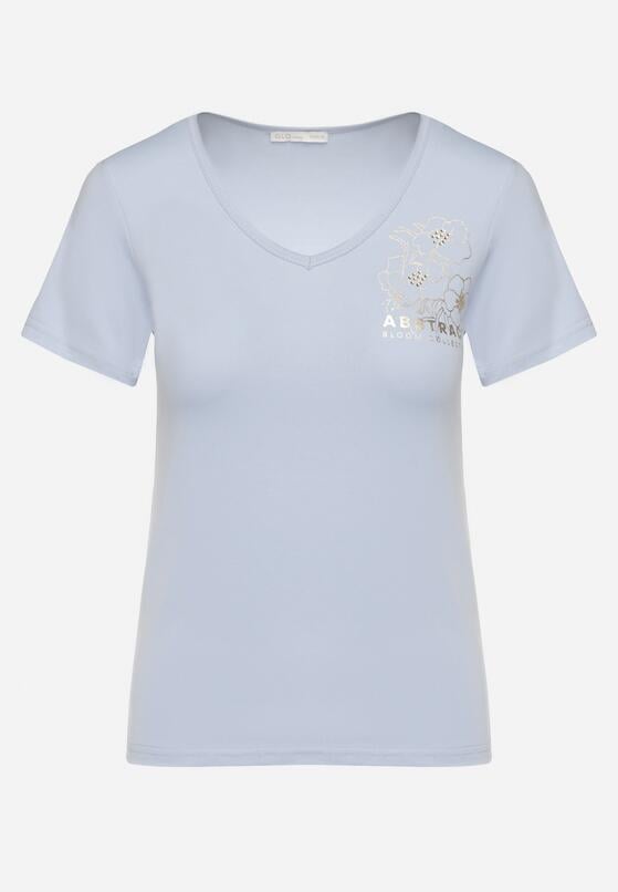 T-shirt Albastru deschis 6