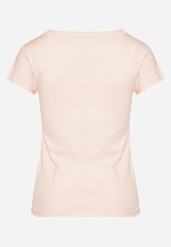 T-shirt Roz deschis 7