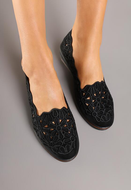 Pantofi casual Negru cu maro 3