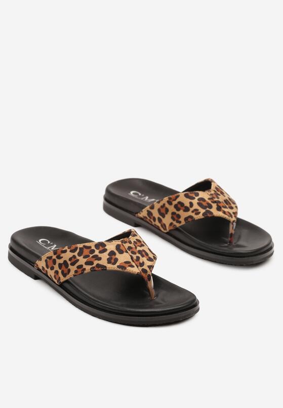 Leopárd mintásak mintásak Tanga papucs 5