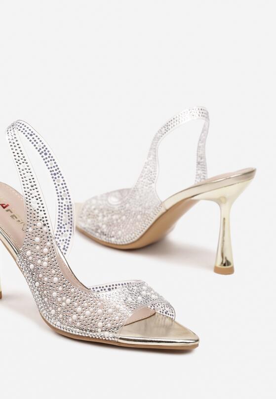 Pantofi stiletto Aurii 6