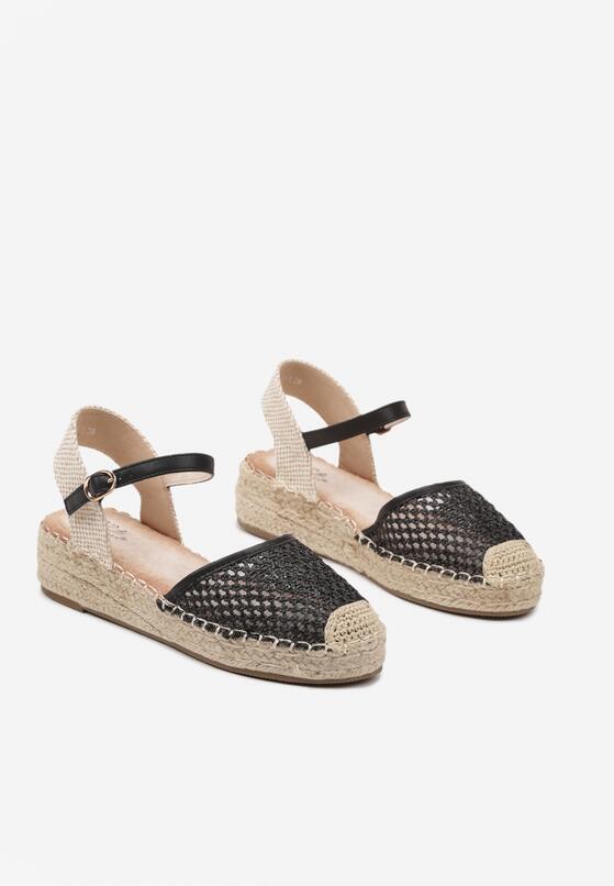 Fekete Espadrilles 5