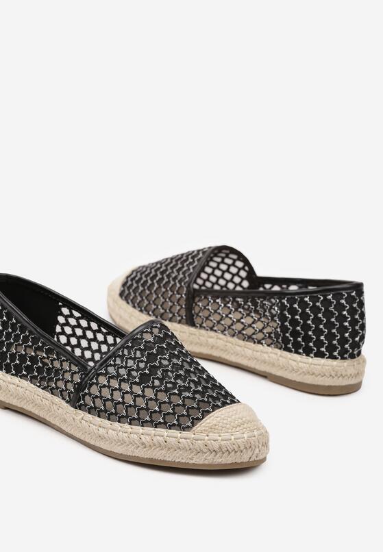 Fekete Espadrilles 6
