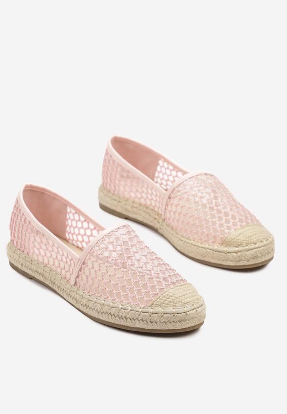 Rózsaszín Espadrilles 5