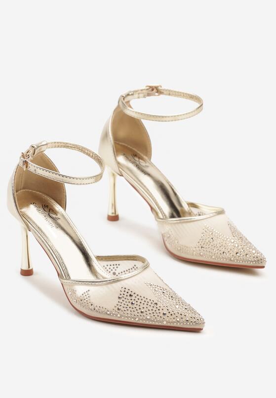 Pantofi stiletto Aurii 5
