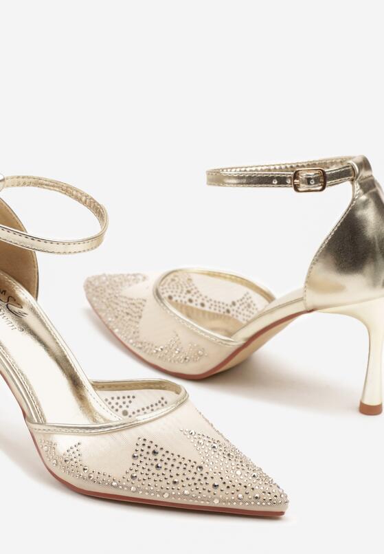 Pantofi stiletto Aurii 6