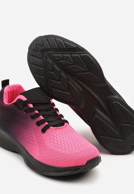 Sneakers Negru cu roz 6