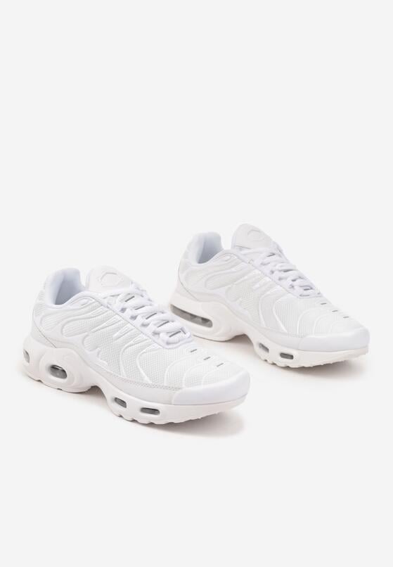 Białe Buty Sportowe Sneakersy Ozdobione Tłoczeniem Zalirae 2