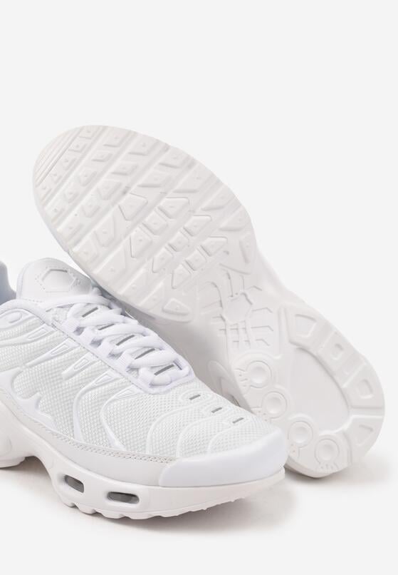 Białe Buty Sportowe Sneakersy Ozdobione Tłoczeniem Zalirae 3