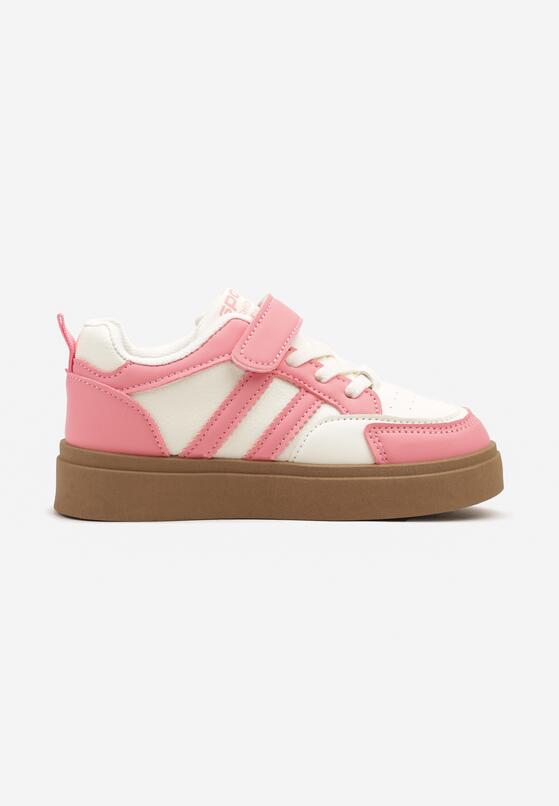 Pantofi sport Alb cu roz 1