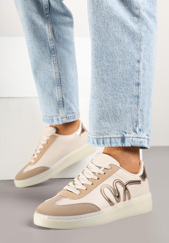 Sneakers Bej închis 3