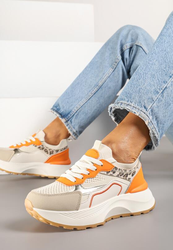 Sneakers Portocalii 1