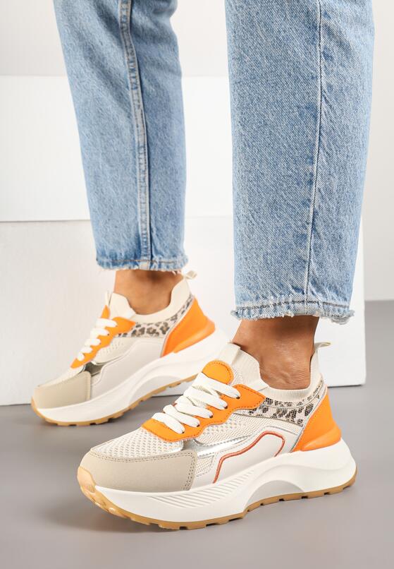 Sneakers Portocalii 3