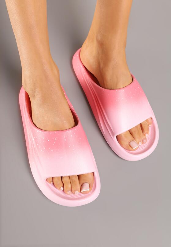 Papuci Roz cu fucsia 3
