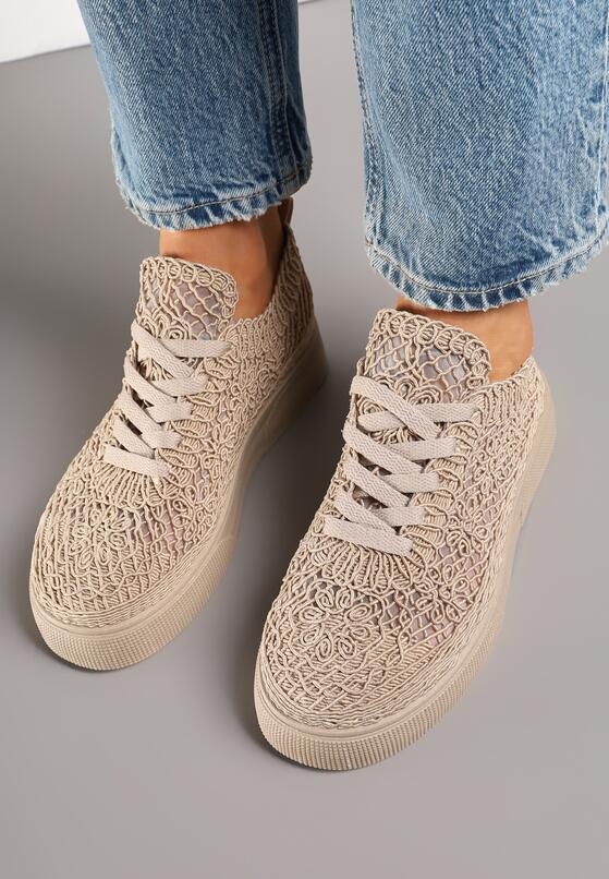 Sneakers Bej închis 3