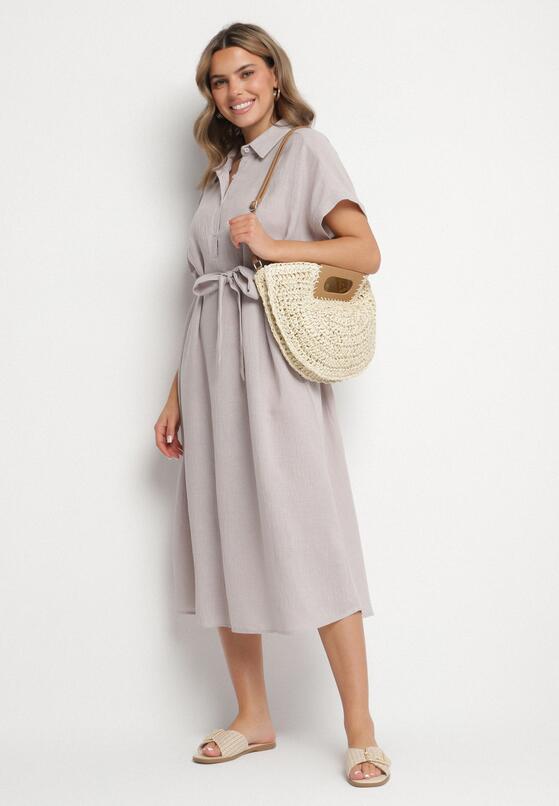 Rochie Gri deschis 2