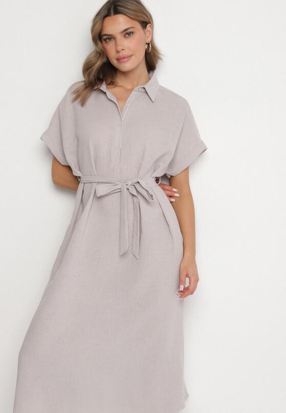 Rochie Gri deschis 4