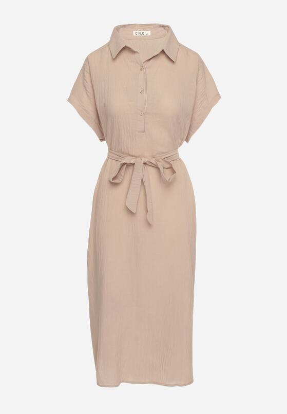 Rochie Bej închis 6
