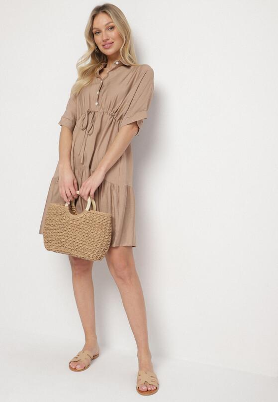Rochie Bej închis 2