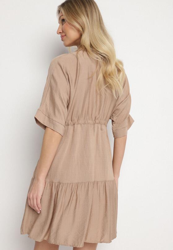 Rochie Bej închis 3