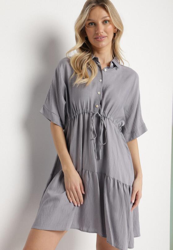 Rochie Gri 4