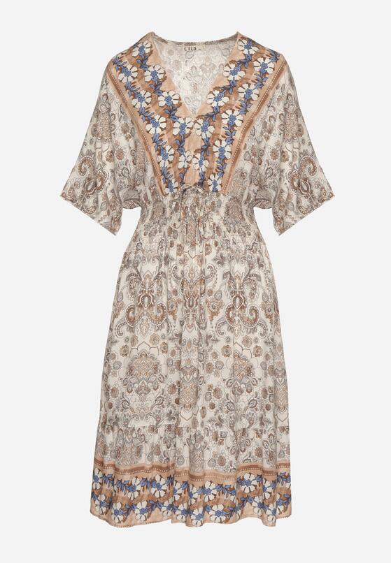 Rochie Bej închis 6