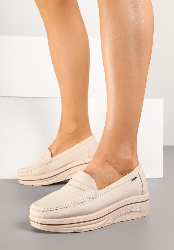 Mocasini Bej 1