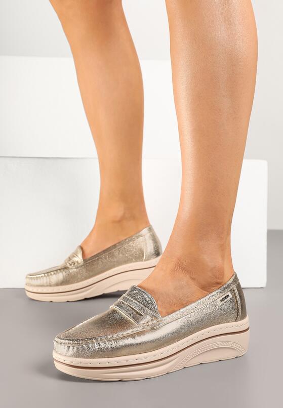 Mocasini Aurii 1