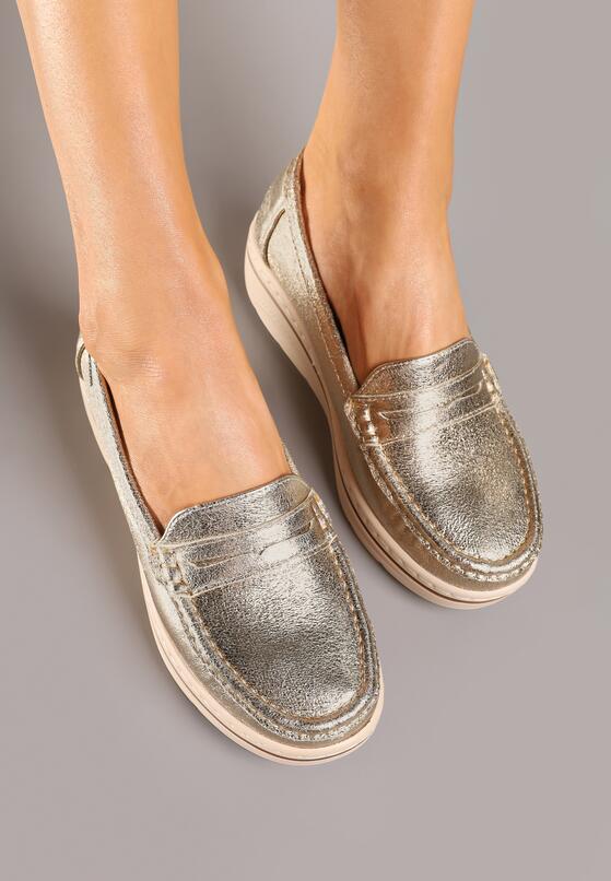 Mocasini Aurii 3