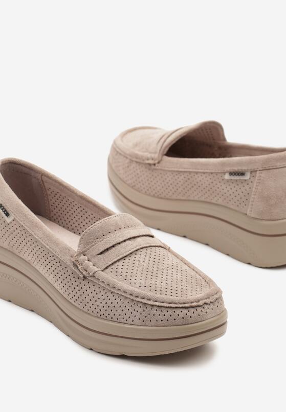 Pantofi casual Bej închis 6