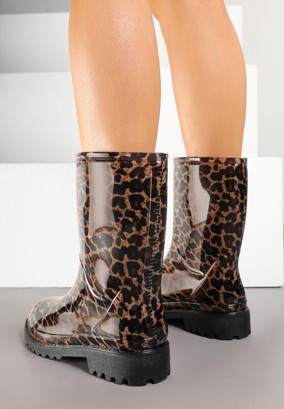 Cizme de cauciuc  Imprimeu leopard 3