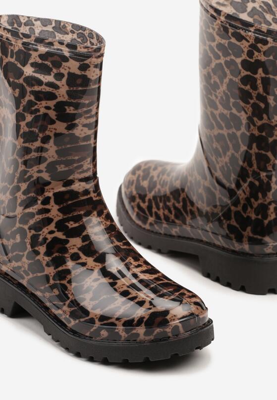 Cizme de cauciuc  Imprimeu leopard 6