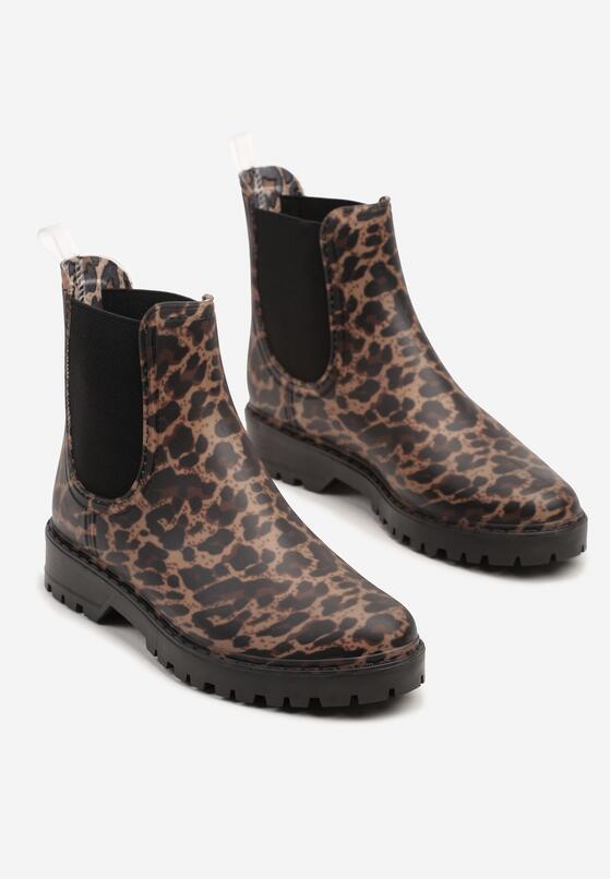 Cizme de cauciuc  Imprimeu leopard 5