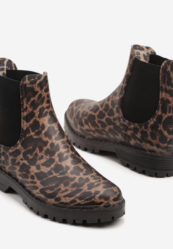 Cizme de cauciuc  Imprimeu leopard 6