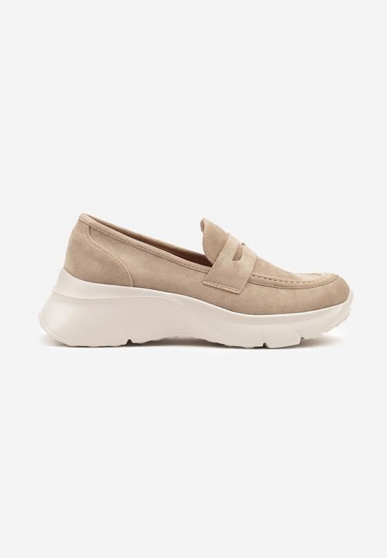 Pantofi casual Bej închis 4