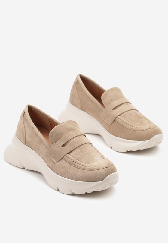 Pantofi casual Bej închis 5