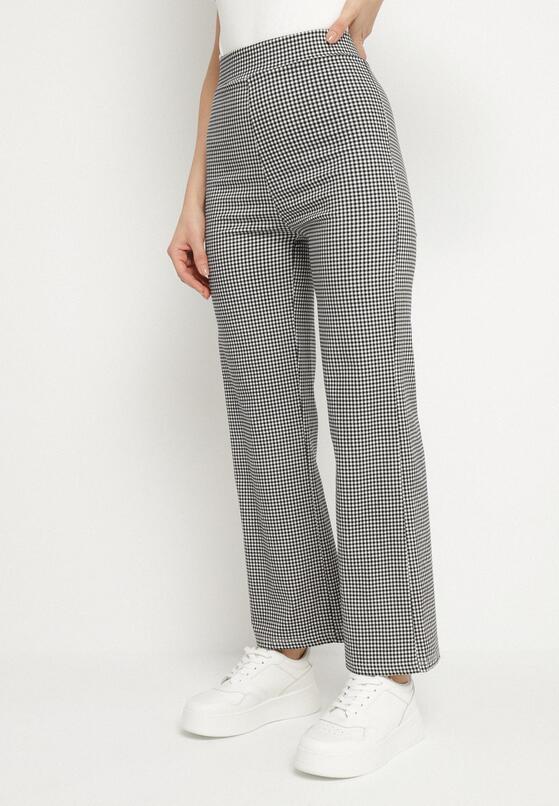Pantaloni Negru cu alb 1
